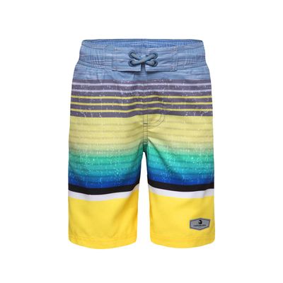 Rokka&Rolla Boys' Swim Trunks UPF 50+ Quick Dry Bathing Suit Swimwear Beach Shorts with Mesh Lining