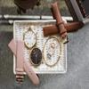 1302 18mm, 14mm, 16mm, 20mm Women's Leather Watch Bands, Easy Interchangeable, Quick Release, Fits Many Brands (20mm, Brown / Silver Buckle) view 3