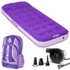 AirBedz by Pittman Outdoors - Kidmat Deluxe Twin Air Mattress for Kids | Includes Electric Pump & Colorful Travel Backpack | Puncture-Resistant & Easy-Inflate view 1