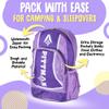 AirBedz by Pittman Outdoors - Kidmat Deluxe Twin Air Mattress for Kids | Includes Electric Pump & Colorful Travel Backpack | Puncture-Resistant & Easy-Inflate view 4