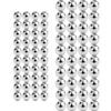 SCERRING 80PCS 16G 316L Surgical Steel Externally Threaded Replacement Balls Body Jewelry Piercing Barbell Parts for Women Men 3mm 5mm view 2