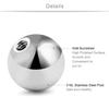 SCERRING 80PCS 16G 316L Surgical Steel Externally Threaded Replacement Balls Body Jewelry Piercing Barbell Parts for Women Men 3mm 5mm view 3