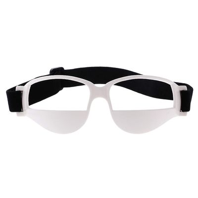 Poxas Sports Dribble Goggles for Basketball Training Aid Great - Improve Dribbling Skill Handling Skills (Single Pack/White)