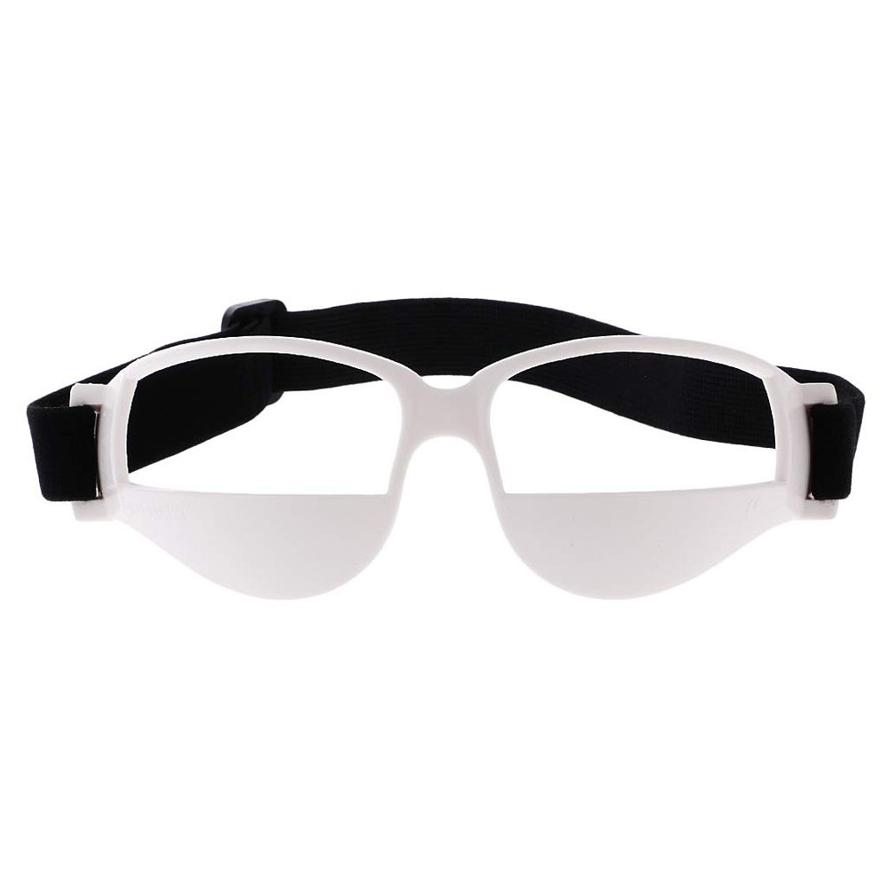 Poxas Sports Dribble Goggles for Basketball Training Aid Great - Improve Dribbling Skill Handling Skills (Single Pack/White)
