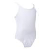 Alvivi Kids Big Girls Sleeveless Mock-Neck Mesh/Lace Splice Gymnastic Ballet Dance Leotard Dancewear Athletic Tank Tops (7-8, Cross Strap White) view 3