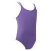 Alvivi Kids Big Girls Sleeveless Mock-Neck Mesh/Lace Splice Gymnastic Ballet Dance Leotard Dancewear Athletic Tank Tops (10-12, Cross Strap Purple) view 3