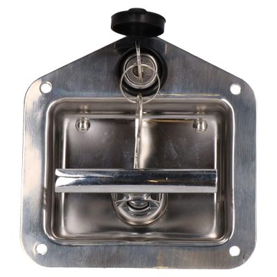AB Tools Recessed Locker Door T Handle LockTrailer Truck Latch Catch Stainless