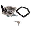 AB Tools Recessed Locker Door T Handle LockTrailer Truck Latch Catch Stainless view 3
