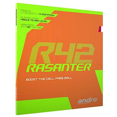 ANDRO Rasanter R42 Table Tennis Rubber Black 2.3