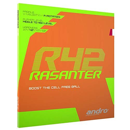 ANDRO Rasanter R42 Table Tennis Rubber Black 2.3