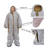 Mummy Sleeping Bag Humanoid Outdoor Camping Sleeping Bag Winter Indoor Outdoor Portable Ultralight Warm Adult Windproof Sleeping Bag Gamouflage view 3
