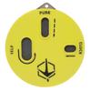 Hunters Specialties HS Strut Cookie Cutt'R Tracer Turkey Clucks Yelps Purrs Hunting Friction Lid Slate Pot Call, Yellow view 2