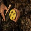 Hunters Specialties HS Strut Cookie Cutt'R Tracer Turkey Clucks Yelps Purrs Hunting Friction Lid Slate Pot Call, Yellow view 4