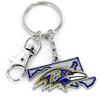 Aminco NFL Baltimore Ravens State Design Heavyweight Keychain view 1