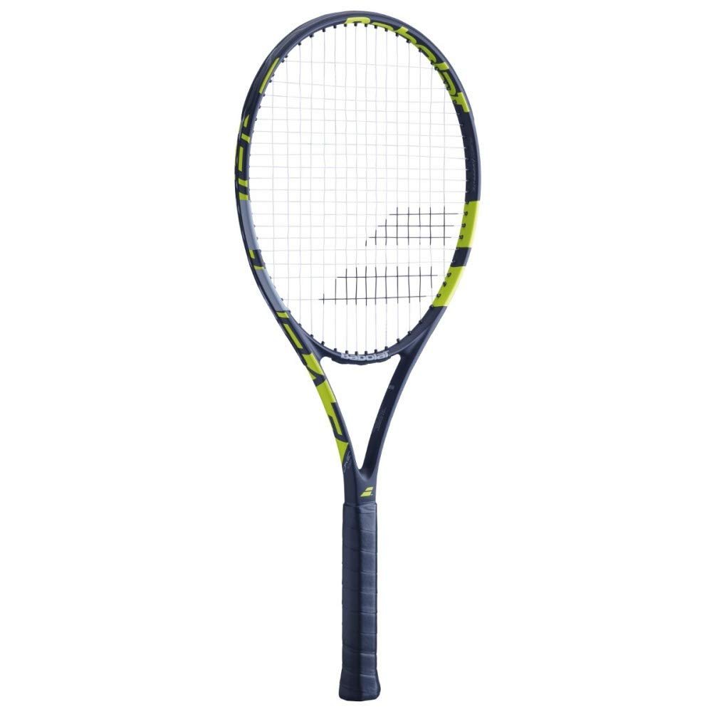 BABOLAT Evoke 102 Strung Racquet, Adults Unisex, Yellow Black White (Multicoloured), 3