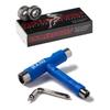 RollerBones Bones Roller Bones Skate Bearings with CCS Skate Tool (Rollerbones W/Blue CCS Skate Tool) view 1