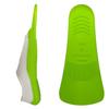 Flow Premium Rubber Short Blade Fins for Swim and Lap Training - Youth Sizes for Kids, Young Men, and Women (S 5-7 (Green)) view 3