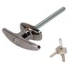 AB Tools Chrome Door Tee T Handle Latch Catch Classic Trailer Truck Horsebox Locking view 1