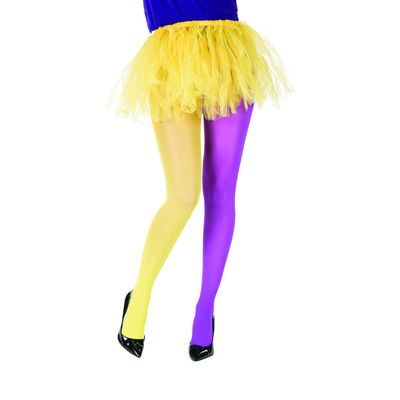 Fun Express Mardi Gras Tights - Small to Medium