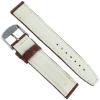 18mm Milano Spinnaker Brown Kevlar Over Lorica Padded Mens Watch Band 3303 view 3