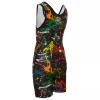 KO Sports Gear Unisex Wrestling Singlet for Adult Wrestlers - Wrestling Singlet for Men & Women - Bold Durable Uniform, Stretchy Breathable Material - Paint Splatter, Adult X-Small view 3