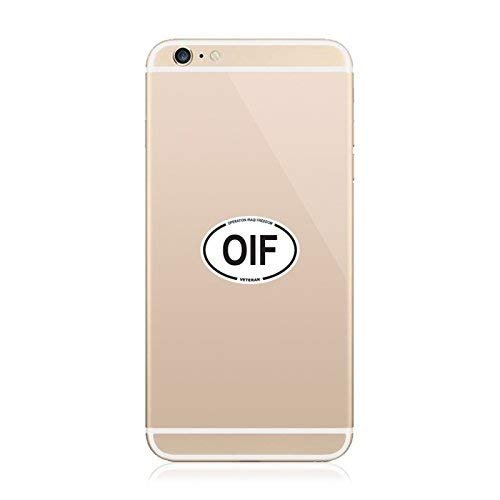 2X - Operation Iraqi Freedom OEF Oval Cell Phone Sticker Die Cut Decal Vinyl Made in USA