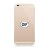 2X - Operation Iraqi Freedom OEF Oval Cell Phone Sticker Die Cut Decal Vinyl Made in USA view 1