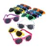 Fun Express - Mega Kids Sunglass Assortment (100pc) - Apparel Accessories - Eyewear - Sunglasses - 100 Pieces- Perfect for Halloween or Birthday Party favors or Classroon Rewards view 1