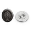 Ancient Darken Mayan Calendar Cartoon Icon Round Metal 0.75" Lapel Pin Hat Shirt Pin Tie Tack Pinback view 1