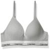 Calvin Klein Kids Girls' Seamless Hybrid Bra, Heather Grey, 32A view 1