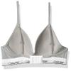 Calvin Klein Kids Girls' Seamless Hybrid Bra, Heather Grey, 32A view 2