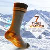 DG Hill Boot Socks - 2 Pack Warm Socks for Winter Cold Weather Heated - Thermal Sock Thick Hiking Long Sock view 2