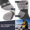 DG Hill Boot Socks - 2 Pack Warm Socks for Winter Cold Weather Heated - Thermal Sock Thick Hiking Long Sock view 3