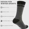 DG Hill Boot Socks - 2 Pack Warm Socks for Winter Cold Weather Heated - Thermal Sock Thick Hiking Long Sock view 4