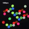 Glow Fishing Beads 1000pcs/Box Luminous Glow in Dark Plastic Fishing Rig Beads Fishing Lures Tackle view 4