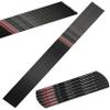 ZSHJGJR 30" 32" Archery Carbon Arrow Shaft Spine 300 340 400 500 600 ID 6.2mm Pure Carbon Arrow Shaft for DIY Hunting Arrow 12 Pack (32" Spine 600) view 1