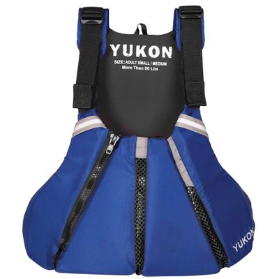Yukon Charlie's Sport Paddle Life Vest, Sapphire Blue, X-Small (13007-07-B-SA)