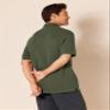 Amazon Essentials Men's Regular-Fit Cotton Pique Polo Shirt (Available in Big & Tall), Olive, Small view 3