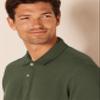 Amazon Essentials Men's Regular-Fit Cotton Pique Polo Shirt (Available in Big & Tall), Olive, Small view 4