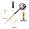 Accmor Metal Tip Darts, Steel Tip Darts, Professional Metal Darts, Darts Metal Tip Set, Metal Darts for Dartboard,18 pcs  view 3