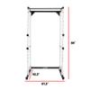 CAP Barbell Full Cage Power Rack, 7-Foot, White view 2