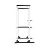 CAP Barbell Full Cage Power Rack, 7-Foot, White view 3