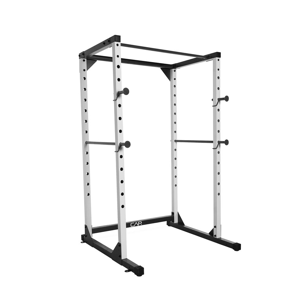 CAP Barbell Full Cage Power Rack, 6-Foot, White