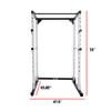 CAP Barbell Full Cage Power Rack, 6-Foot, White view 2