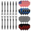 Accmor Magnetic Darts, 12pcs Replacement Magnet Plastic Darts for Dartboard view 4