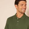 Amazon Essentials Men's Slim-Fit Cotton Pique Polo Shirt Shirt, -Olive, Medium view 4