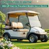 ECOTRIC Tinted Windshield Compatible with 2004 and UP Club Car Precedent,Tempo,Onward Gas or Electric Models Golf Cart Folding Down Impact Resistant Windshield view 2