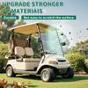 ECOTRIC Tinted Windshield Compatible with 2004 and UP Club Car Precedent,Tempo,Onward Gas or Electric Models Golf Cart Folding Down Impact Resistant Windshield view 4