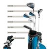 WILSON Golf Profile JGI Junior Complete Golf Set  Large, Blue, Left Hand view 3