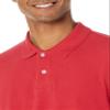 Amazon Essentials Men's Regular-Fit Cotton Pique Polo Shirt (Available in Big & Tall), Red, Medium view 4